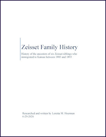 Zeisset Family History